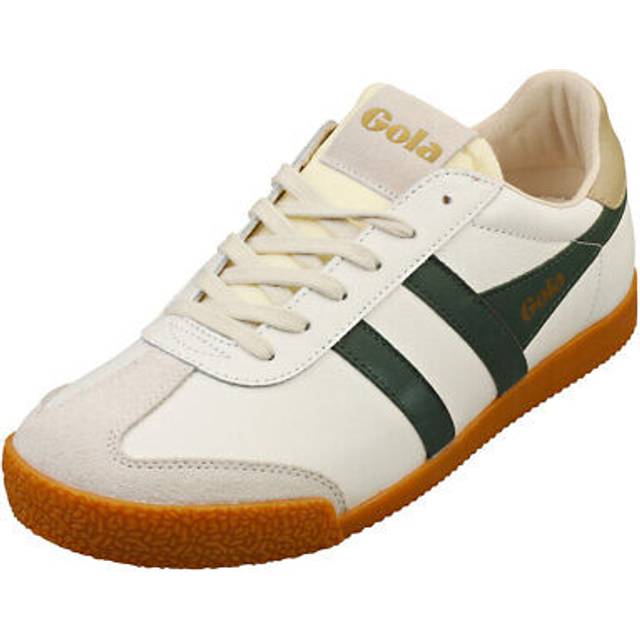 Gola Elan Womens Casual Trainers in White Green - 6 UK
