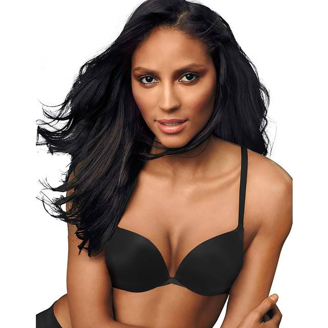 Maidenform womens Love the Lift & in Demi Dm9900 Push Up Bra Black/Body Beige Lace 40C US