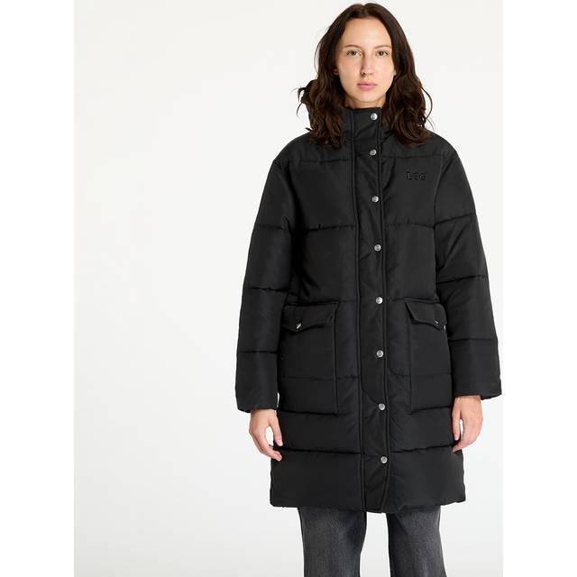 Jacket Lee Long Puffer Jacket Unionall Black L (L)