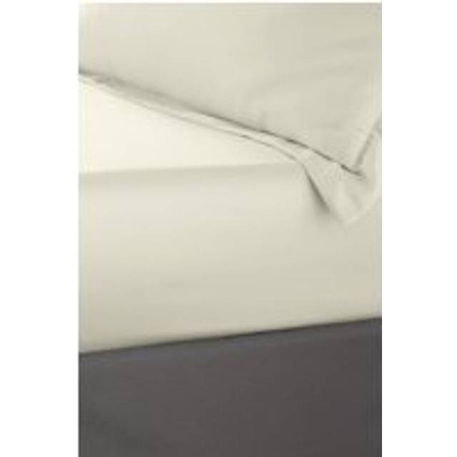 Catherine Lansfield Silky Soft Satin Fitted Sheet - Champagne - Super King