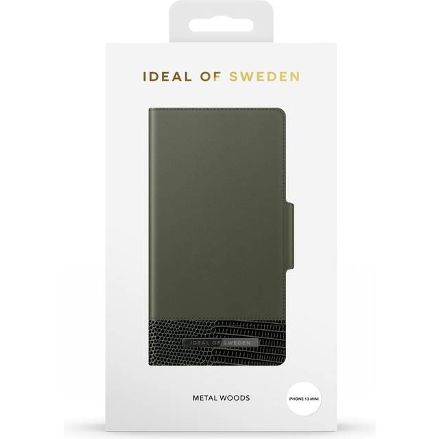 iDeal Plånboksfodral iPhone 13 Mini Metal Woods