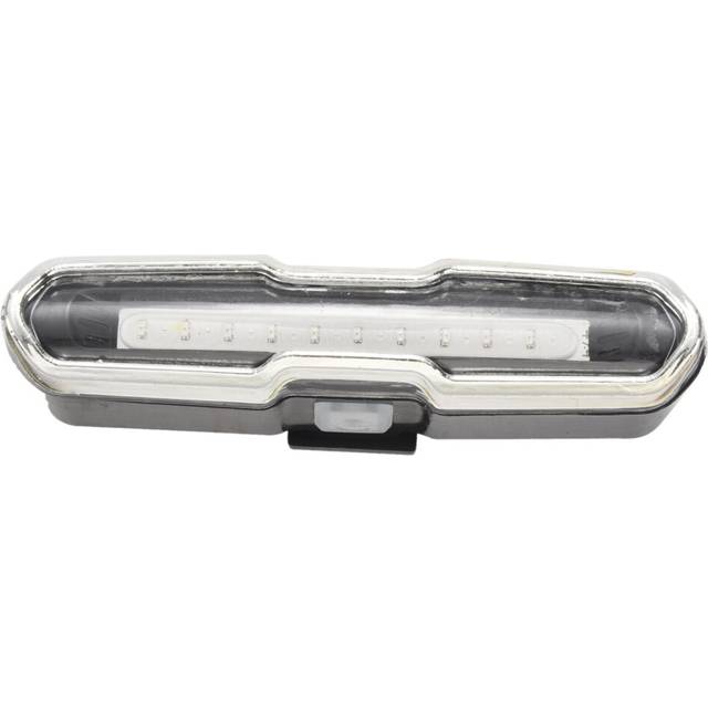 LED Bike Tail Light Red & Blue USB Rechargeable Waterproof Super Bright Multipurpose Emergency Light