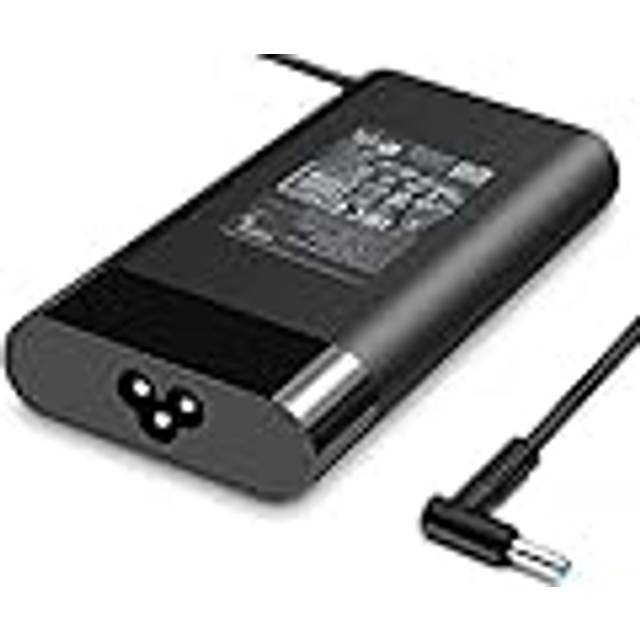 150 W TPN-CA11 TPN-DA09 L32661-001 TPN-DA03 TPN-DA09 917649-850 HSTNN-CA27 737-001 nätdel laptopladdare kompatibel för HP Omen 15 17 Pavilion Gaming 17 Zbook 15 G3 G4 G5 G6 (19,5 V 7,7 A)