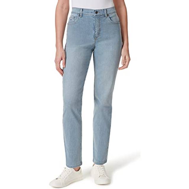 Gloria Vanderbilt Women's Amanda Classic High Rise Tapered Jean Petite  Zermatt  14 Short