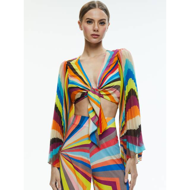 Alice + Olivia, Blouses, female, Multicolor, M, Stylish Top for Women