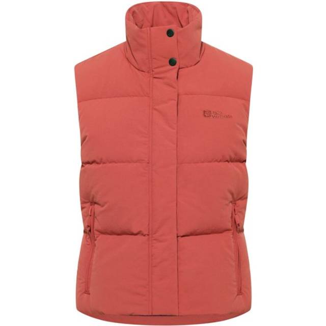 Jack Wolfskin - Women's Nordlicht Vest - Down vest size S, red