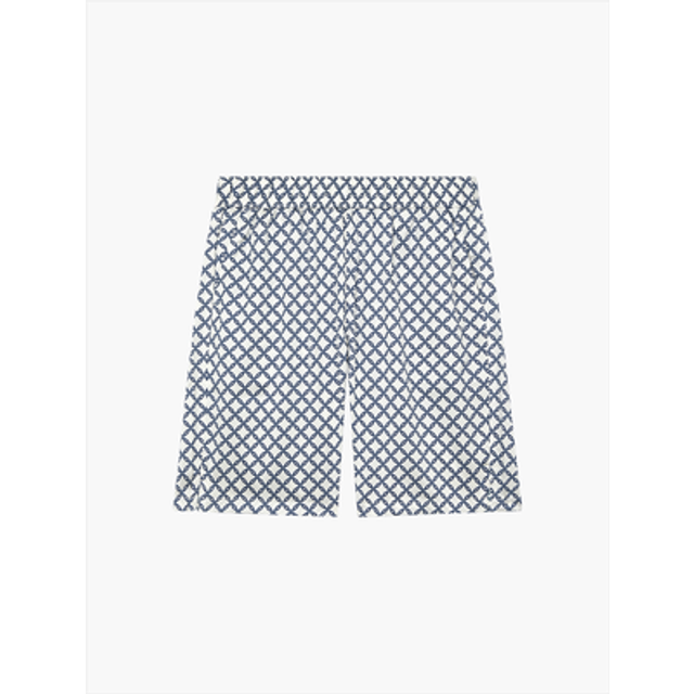 PALMA TRELIÇA SILK SHORTS