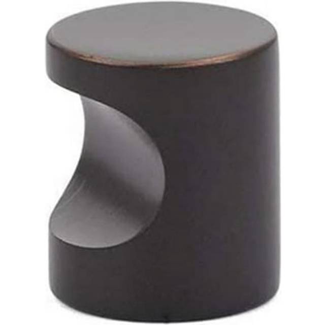 Modern Finger Cabinet Pull, Oil Rubbed Bronze - Large