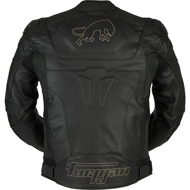 Furygan Ghost, leather jacket , color: Black/Brown , size: M