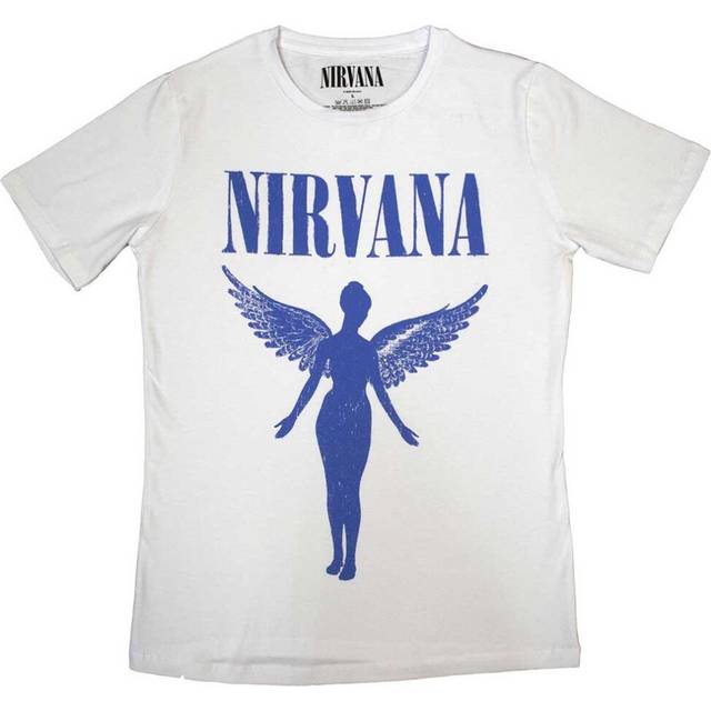 (M, White) Nirvana Womens/Ladies Angelic Mono T-Shirt