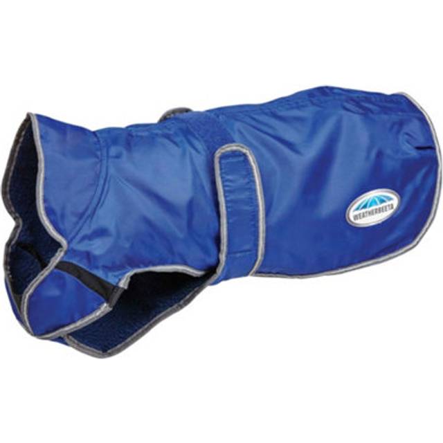 (50cm, Dark Blue/Grey/White) Weatherbeeta Comfitec Windbreaker Free Deluxe Dog Coat