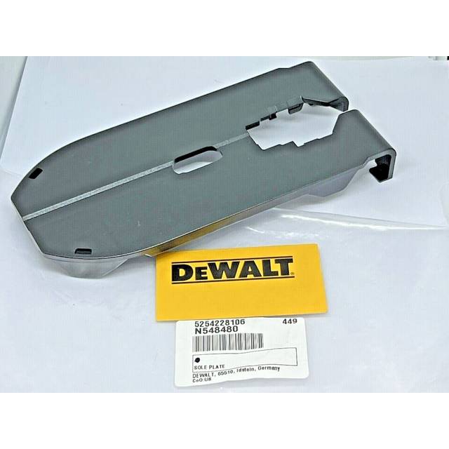 Dewalt n548480 dcs334 dcs335 18v anti scratch shoe sole plate