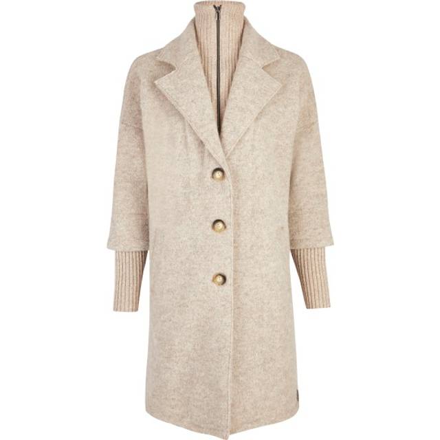 STAPF Women's Aniela Långjacka Dam Storlek XL Färg beige