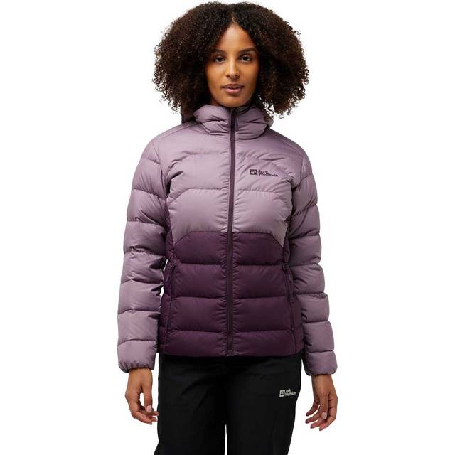 Jack Wolfskin Women’s down jacket Ather Down Hoody Women RDS XS midnight plum midnight plum