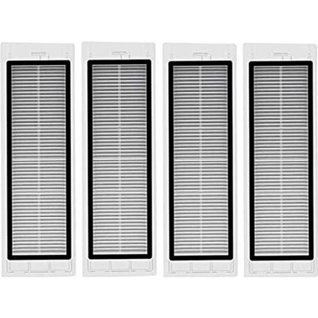 Chuancheng 4-pack filter för Xiaomi MI robotdammsugare Roborock S5 Max S50 S6 T6 T7/T7 Pro
