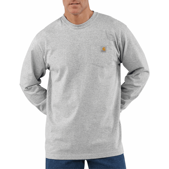 Carhartt Workwear Pocket, long sleeve , color: Light Grey , size: M