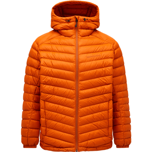Frost Down Hood Jacket M Gold Flame (S) - Orange (S)