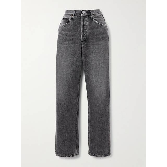 AGOLDE - 90s Mid-rise Straight-leg Organic Jeans - Black - 31