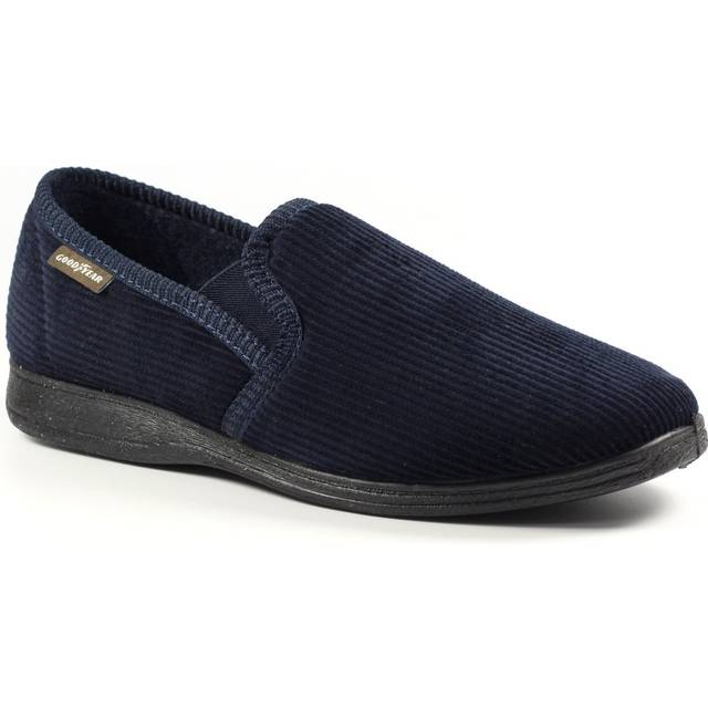 Goodyear Humber Mens Slippers Colour: Navy, Size: 12