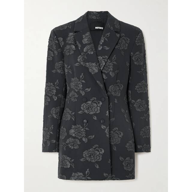 ROTATE BIRGER CHRISTENSEN 3D Flower Blazer Dress |Grå |34