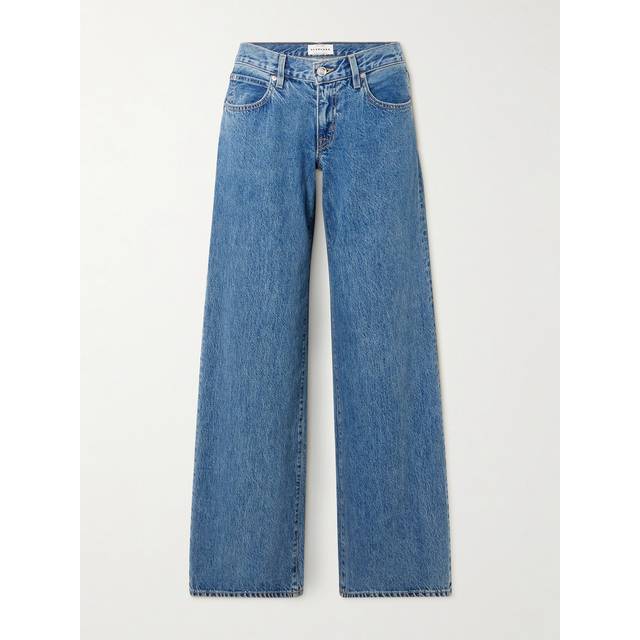 SLVRLAKE - Lexi Low-rise Wide-leg Jeans - Mid denim - Blue - 32