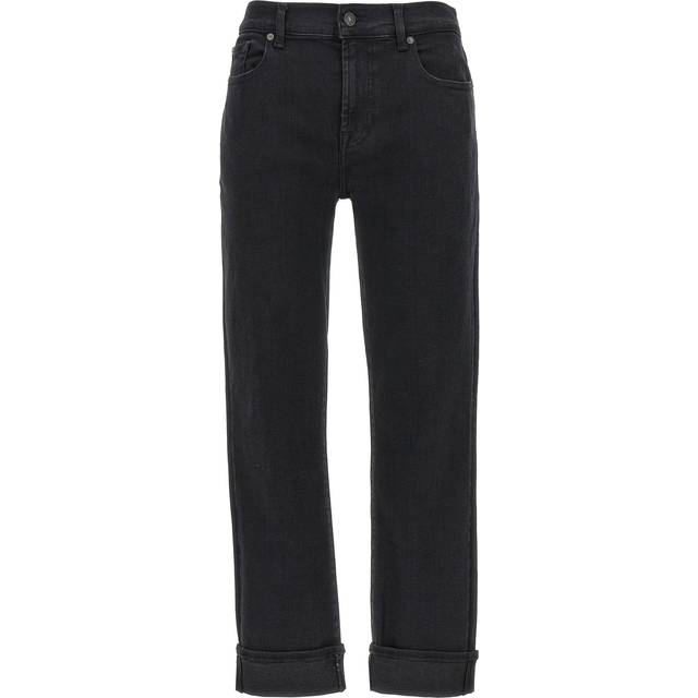 Black Relaxed Turnt Skinny Jeans (29)