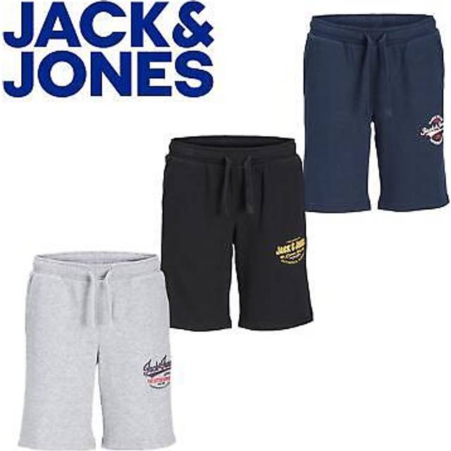Jack & Jones Boys Sweat Shorts - Black - Size 10Y