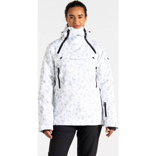 Dare 2b Women's Water-repellent Slide Out Overhead Ski Jacket Beige, Size: 8