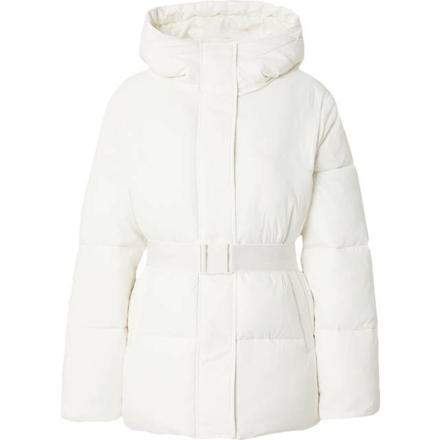 Cream Nylon Jackets & Coat - IT44|L
