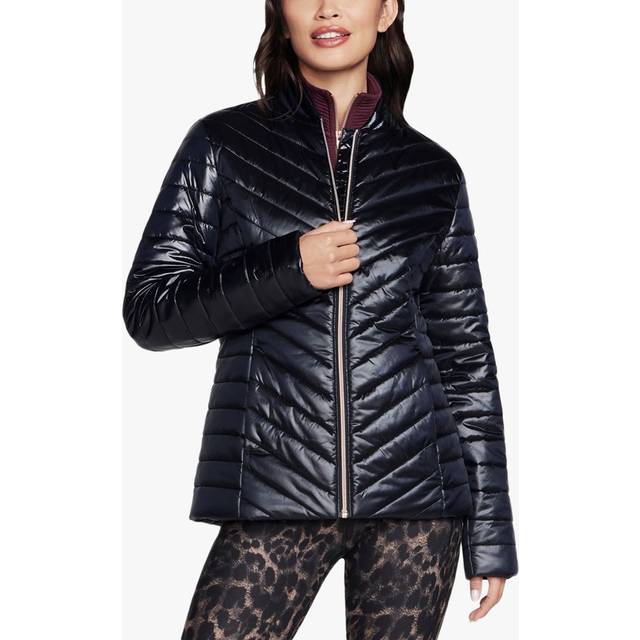 Skechers Goshield Shine Jacket - Bold Black, Black, Size Xs, Women - XS