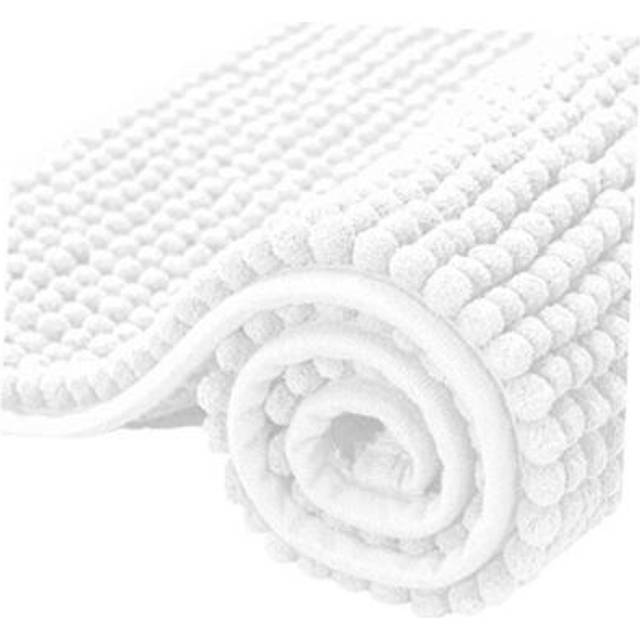 Subrtex Bathroom Rugs Chenille Bath Rug