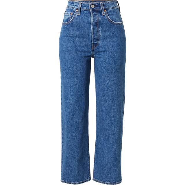 Levi's Ribcage Straight Ankle Jazz PO Dam Jeans Stl. W28/L31 - Från Magasin - Blå (W28/L31)