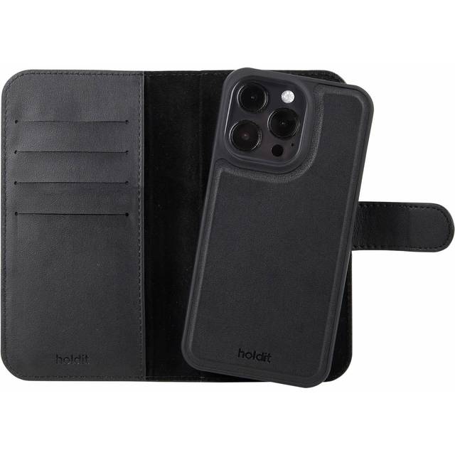 Plånboksfodral iPhone 16 Pro äkta skinn
