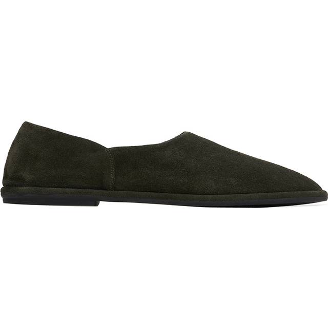 The Row Green Canal Slip-on Loafers - LEF LEAF - IT 40