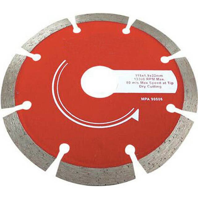 125mm x 22.2mm Concrete & Stone Cutting Diamond Blade Roof Tiles Slabs Pipes