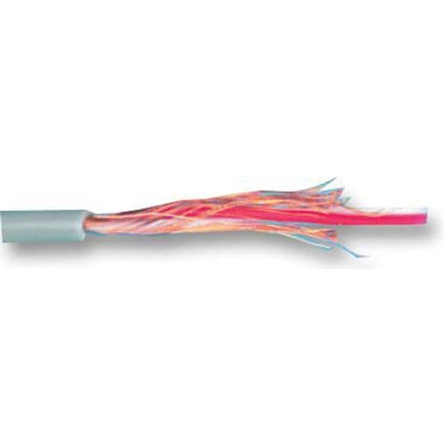 PRO POWER - 2-Core OFC Screened Audio Connection Cable Grey 2.80mm Dia. 100m Reel
