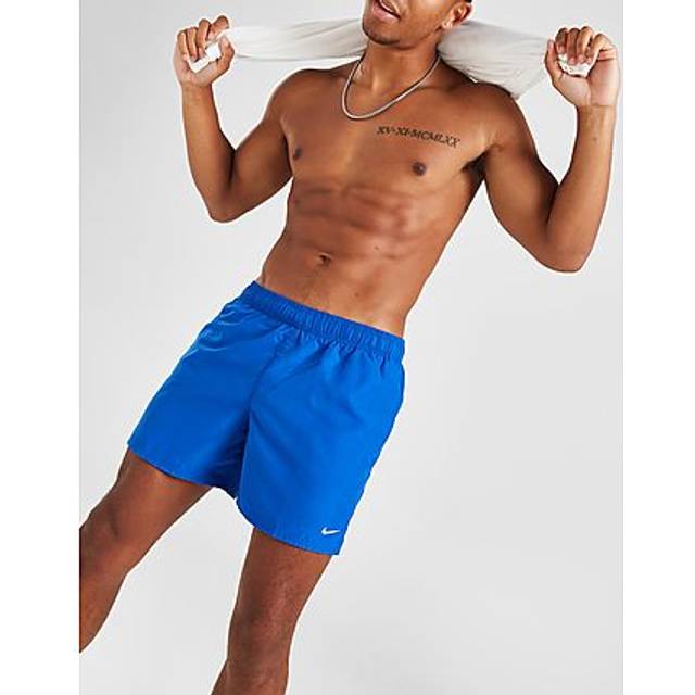 Nike Swim Essential 5" Volley Shorts - Blue - Mens