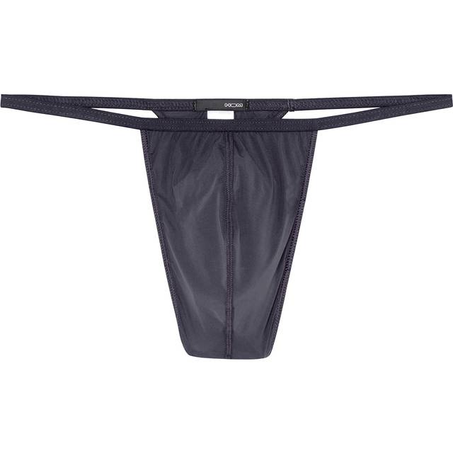 HOM Temptation Plume Thong - Charcoal