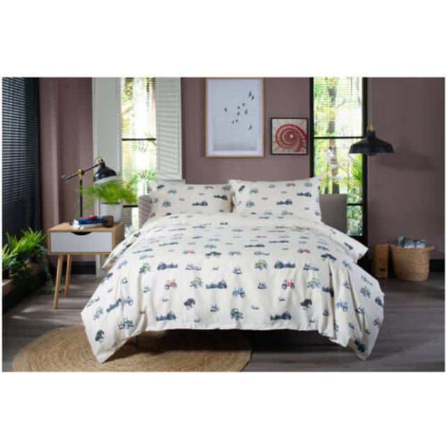 Deyongs On The Land King Size Duvet Set - Silver