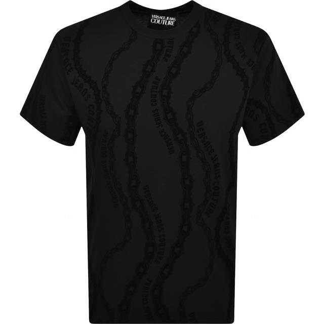 Versace Jeans Couture Chain T Shirt Black