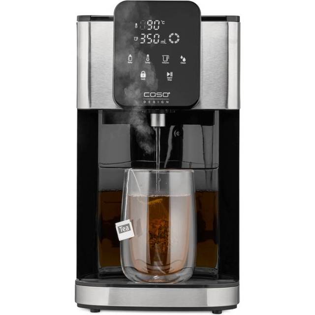 CASO HW 1660 Turbo Hot Water Dispenser - Stainless Steel & Black, Stainless Steel