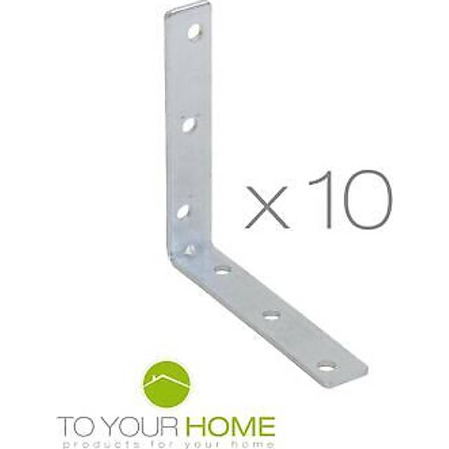 80mm x 15mm l shaped brackets corner angles metal connector hinge