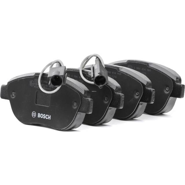 BOSCH 0 986 494 464 Bromsbeläggsats inkl. slitvarnarkontakt, med monteringsanvisning