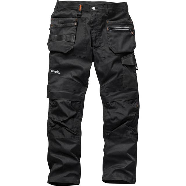 (28S) Mens Safety & Workwear Trade Flex Trouser Black