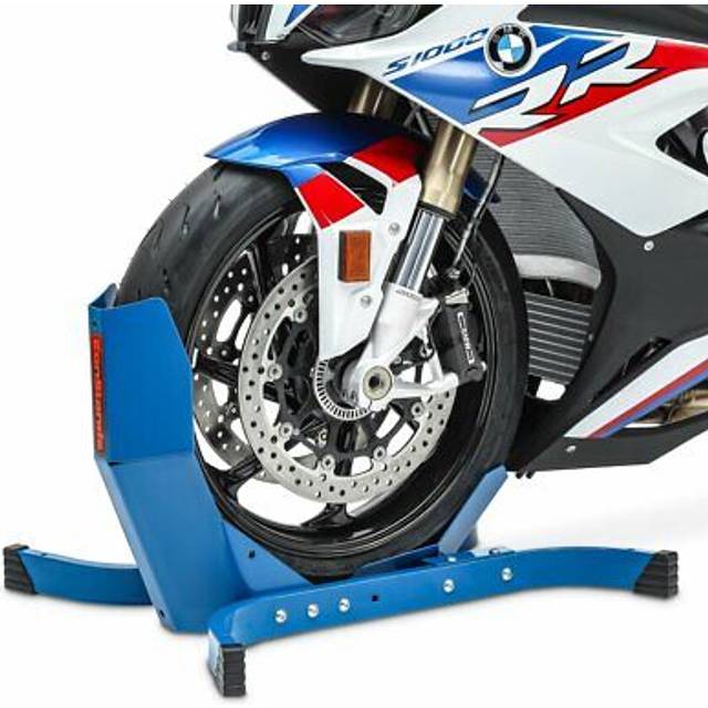 Motorradwippe ConStands Easy-Plus Motorradständer bis 21 Zoll blau