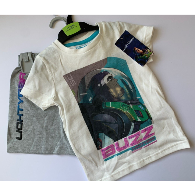 Boys age 2-3 m&s disney buzz lightyear t-shirt & shorts set