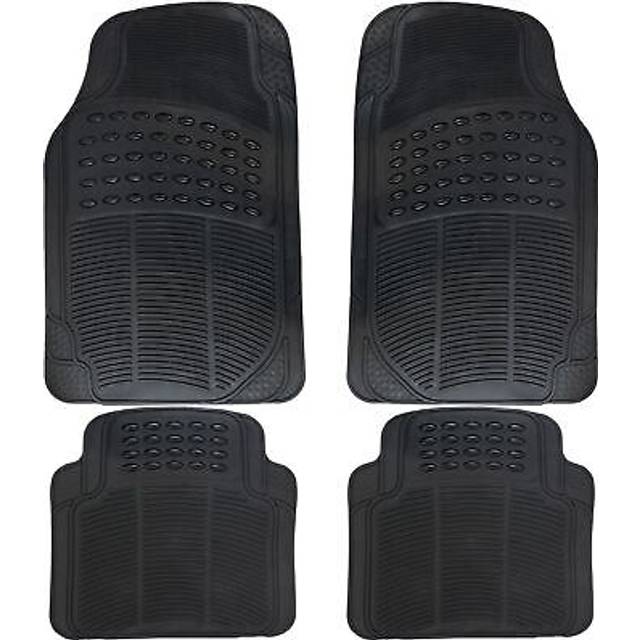 Heavy duty rubber floor mats set with black for bmw mini cooper clubman paceman
