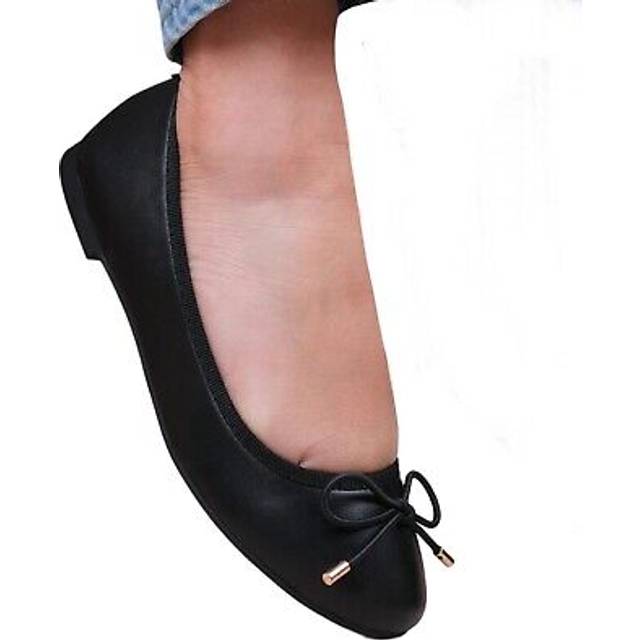 (3 UK, Black) Where's That From Womens/Ladies Bexley Slip-on Flat Pumps