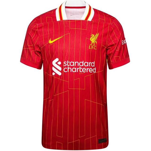 Nike Unisex barn Liverpool Fc barn Dri-fit Advmatch JSY kortärmad Home Top