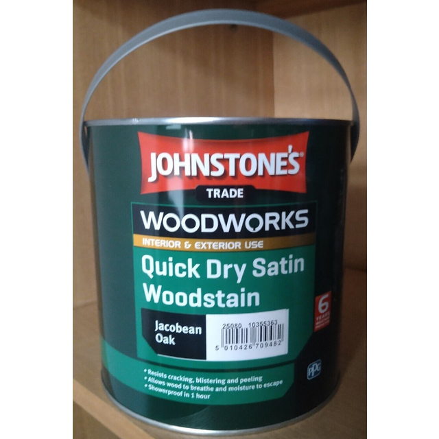 Johnstones Trade - Quick Dry Satin Woodstain 2.5L